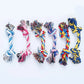 Colorful Rope Knot Dog Toy