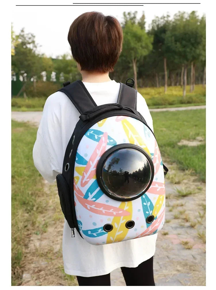 Astronaut Bubble Cat Backpack