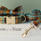 Cotton Personalized Dog Collar Set