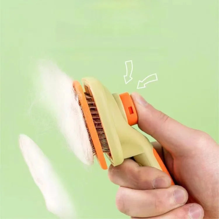 Self-Cleaning Dog Brush Comb