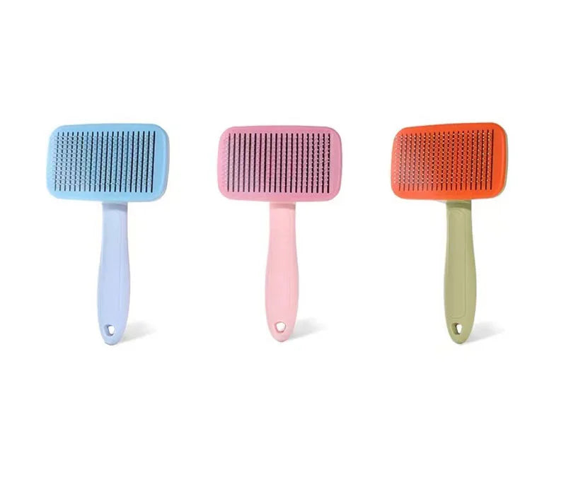 Self-Cleaning Dog Brush Comb