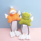 Duck Frog Plush Chew Toy