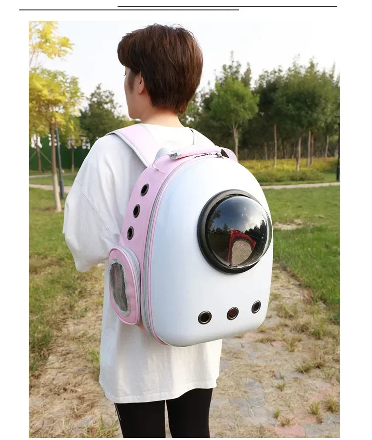 Astronaut Bubble Cat Backpack