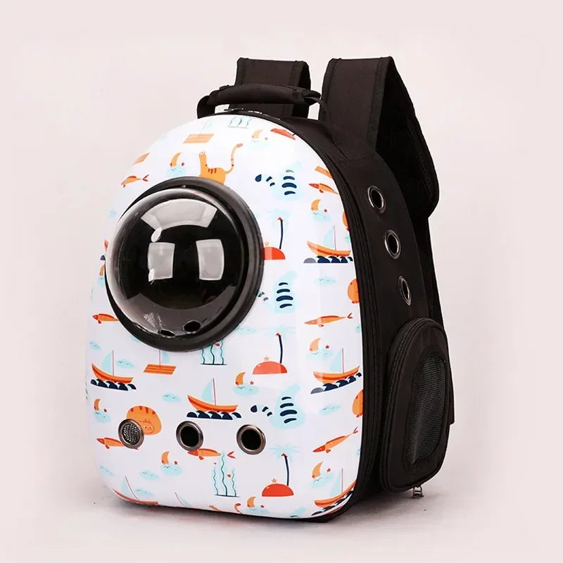 Astronaut Bubble Cat Backpack