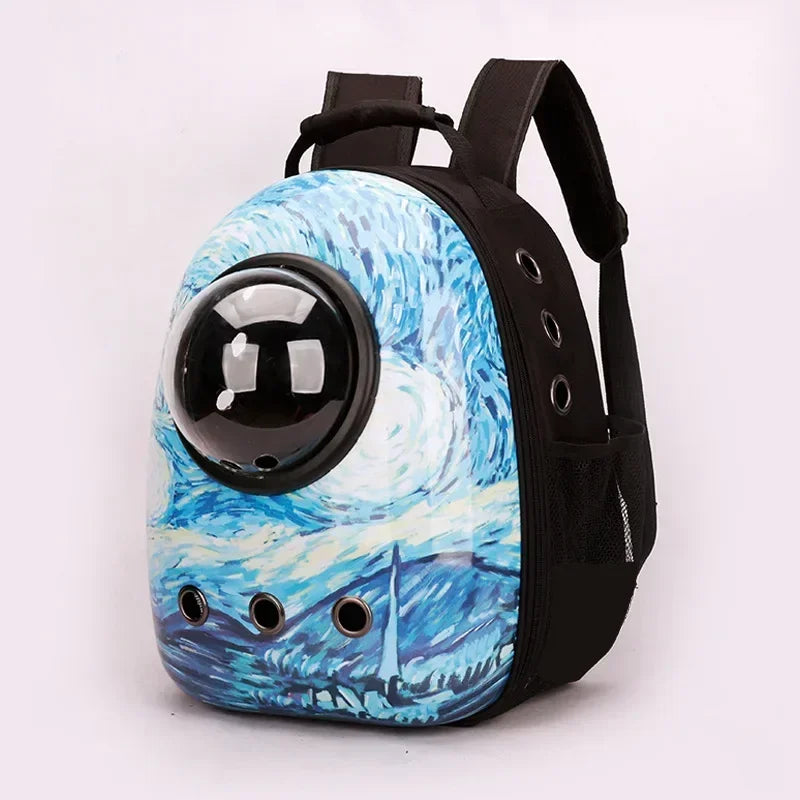 Astronaut Bubble Cat Backpack