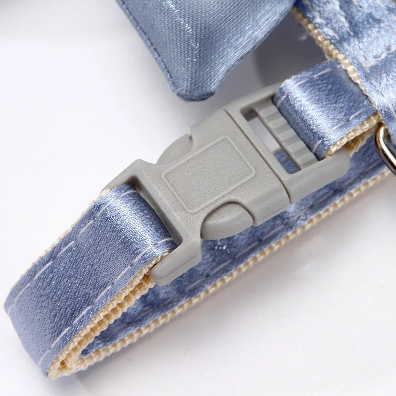 Bling Bow Cat Harness Leash