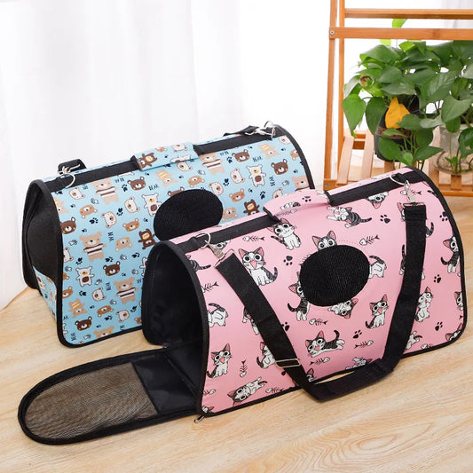 Portable Cat Travel Carrier