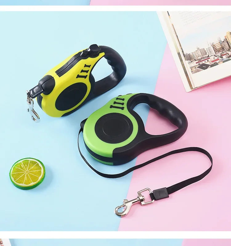 Retractable Nylon Dog Leash