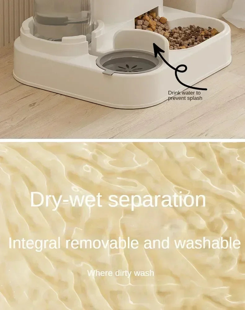 Automatic Pet Feeder Fountain