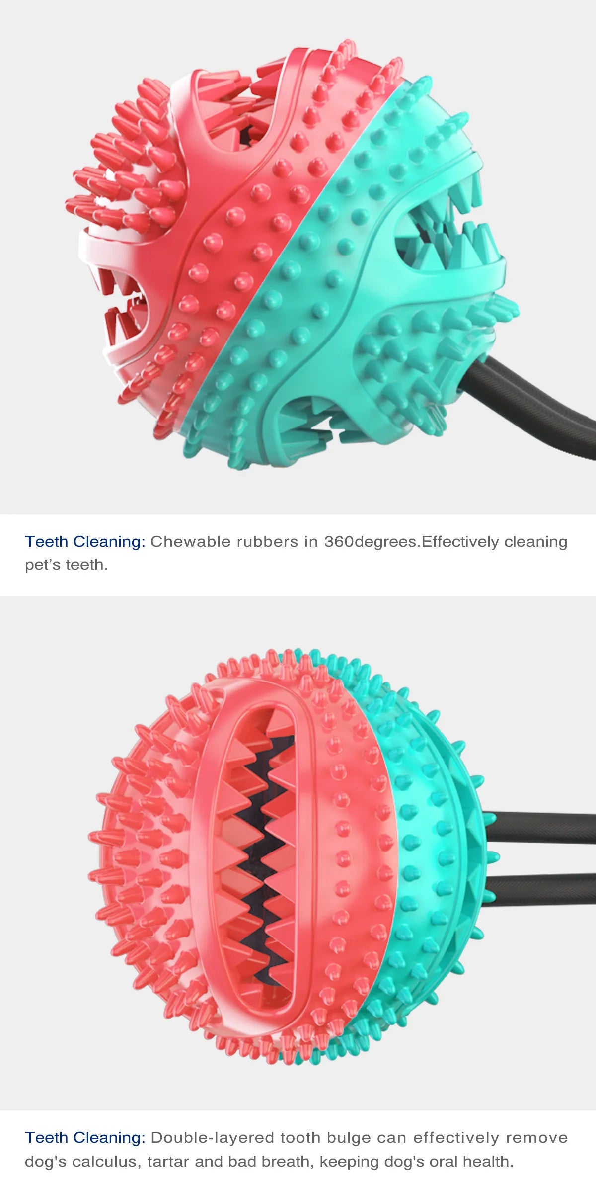 Toothbrush Chew Rope Dog Toy