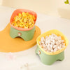 Tilted Raised Cat Food Bowl