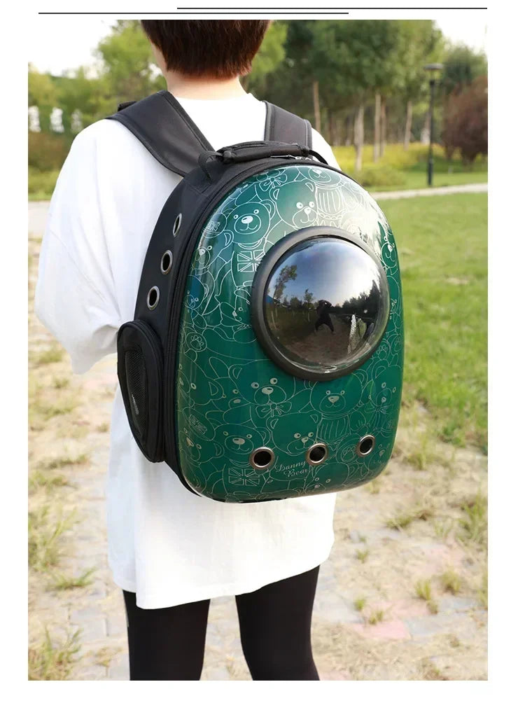 Astronaut Bubble Cat Backpack