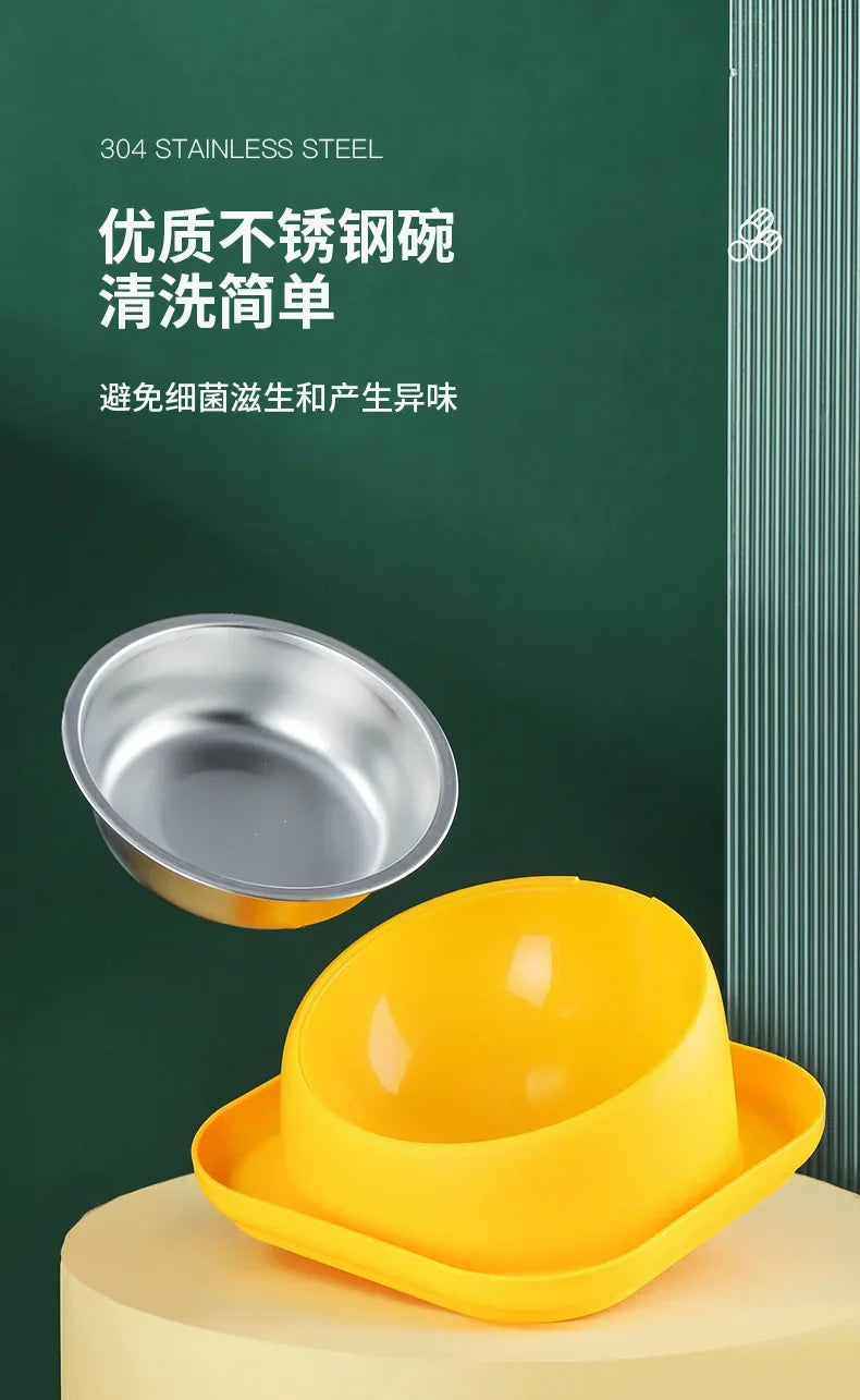 Anti-Spill Cat Dog Bowl