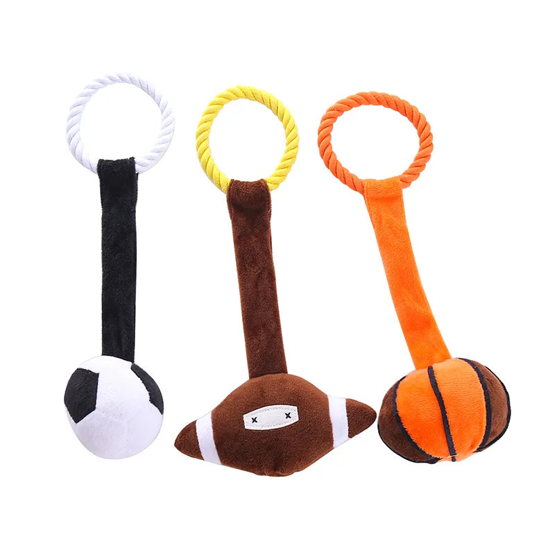 Stuffed Cotton Rope Ball Toy