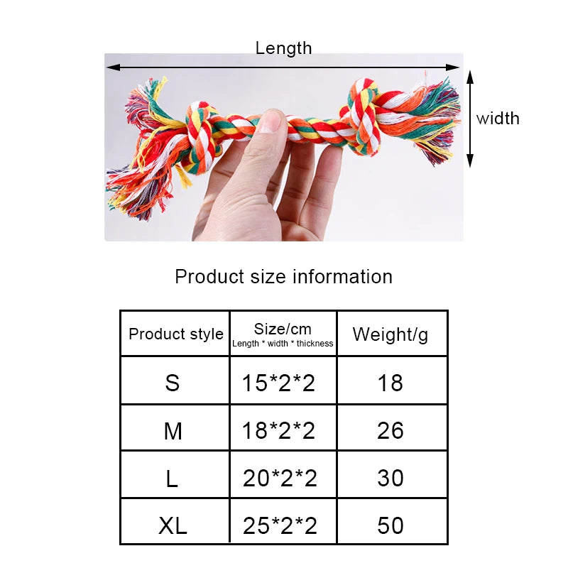 Durable Rope Knot Dog Toy