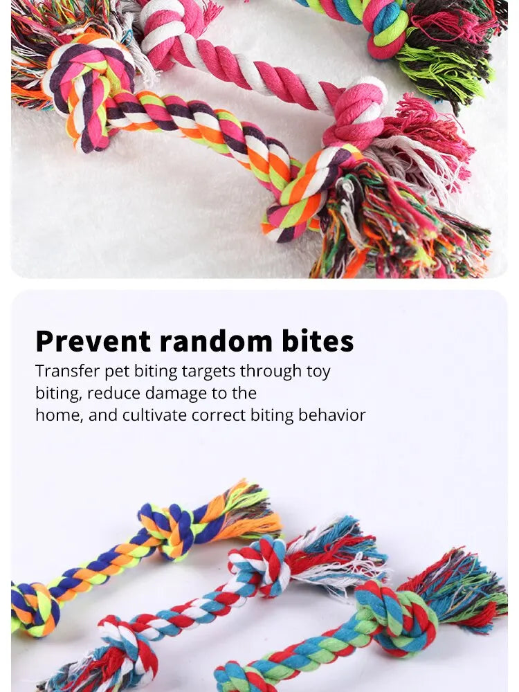 Cotton Rope Molar Dog Toy