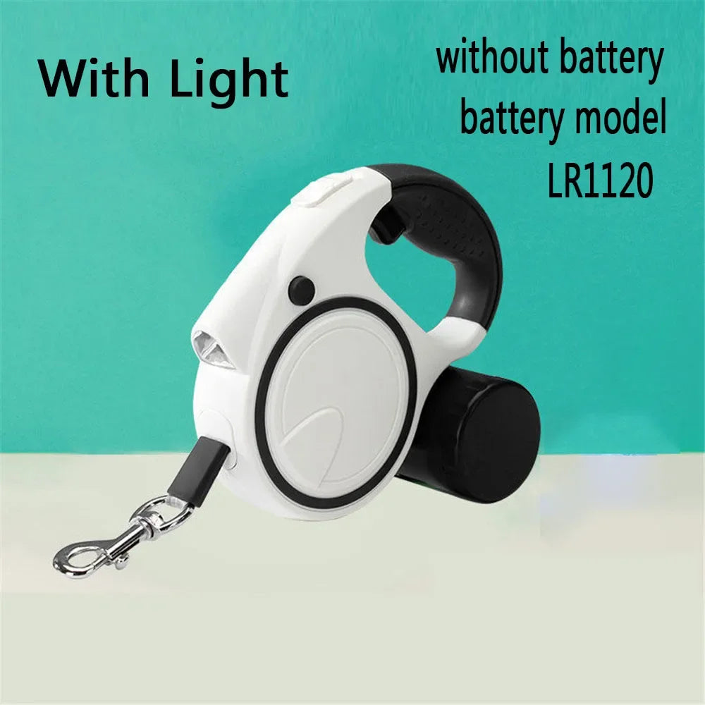 LED Retractable Dog Leash