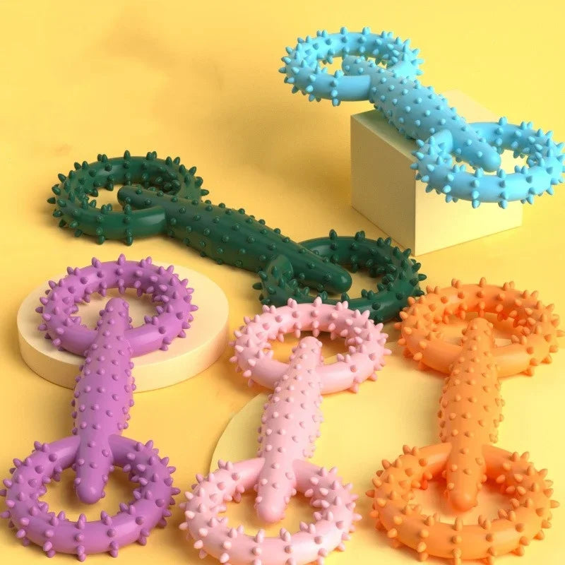 Treat Dispenser Rubber Chew Toy