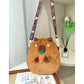 Plush Capybara Backpack Bag