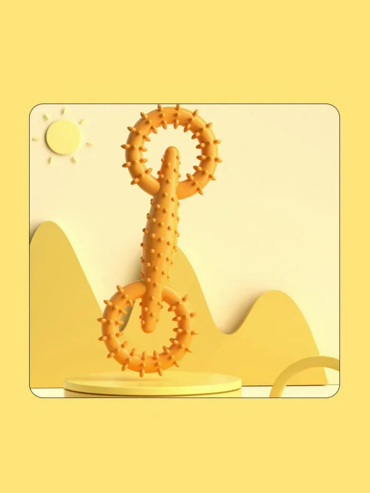 Treat Dispenser Rubber Chew Toy