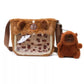 Plush Capybara Backpack Bag