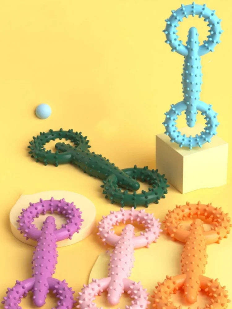 Treat Dispenser Rubber Chew Toy