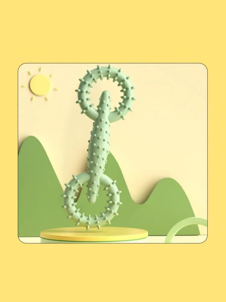 Treat Dispenser Rubber Chew Toy