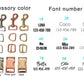 Cotton Personalized Dog Collar Set