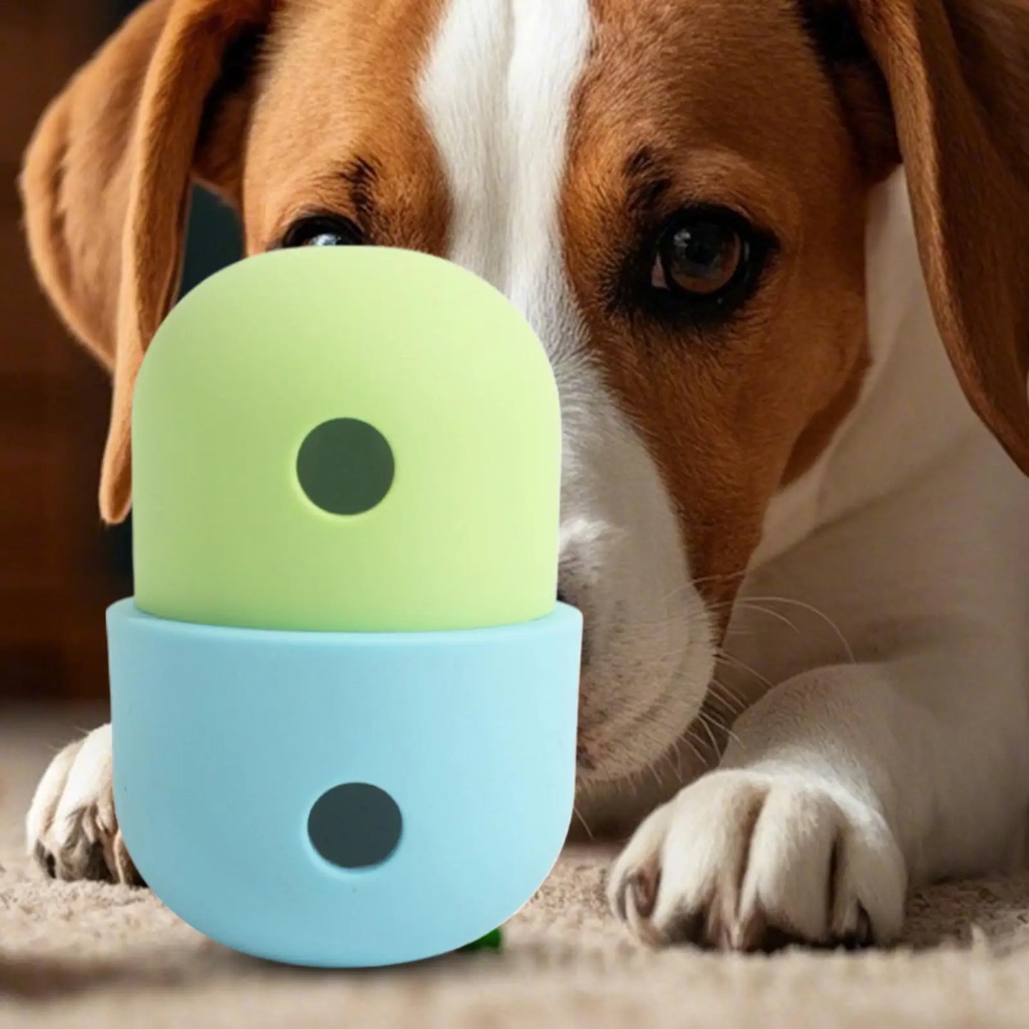 Dog Chew Toy Silicone Food Dispensing Ball For Dog Pet Supplies Interactive Puppy Treat Enrichment Toy For Medium Small Large