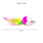 Feather Mouse Cat Toy Set