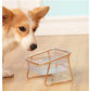 Transparent Raised Cat Bowl