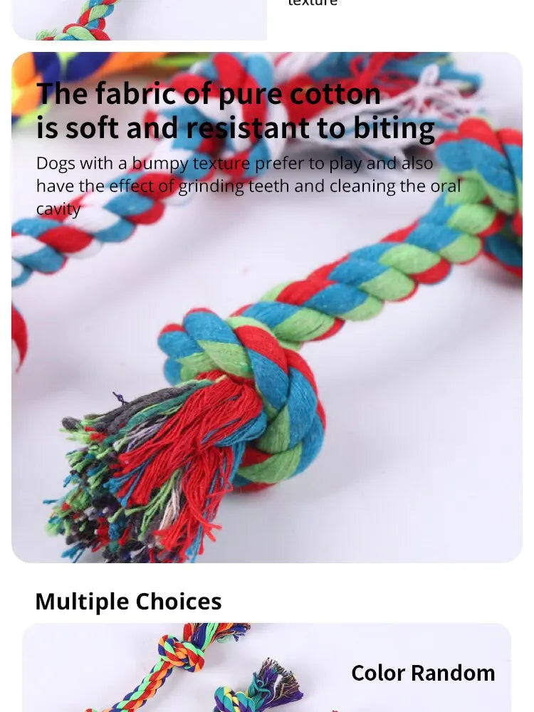 Cotton Rope Molar Dog Toy