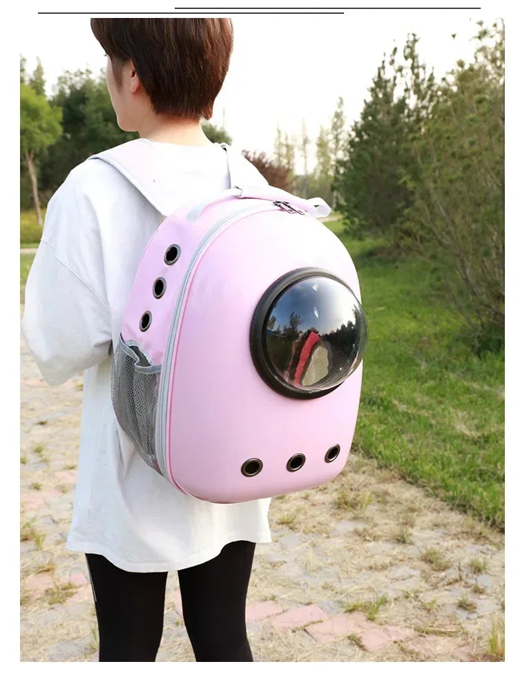Astronaut Bubble Cat Backpack