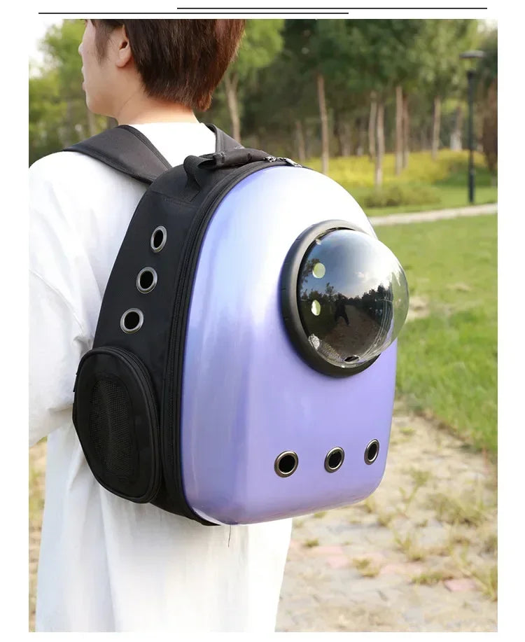 Astronaut Bubble Cat Backpack