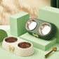 Double Stainless Steel Pet Bowl
