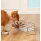 Transparent Raised Cat Bowl