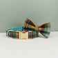 Cotton Personalized Dog Collar Set