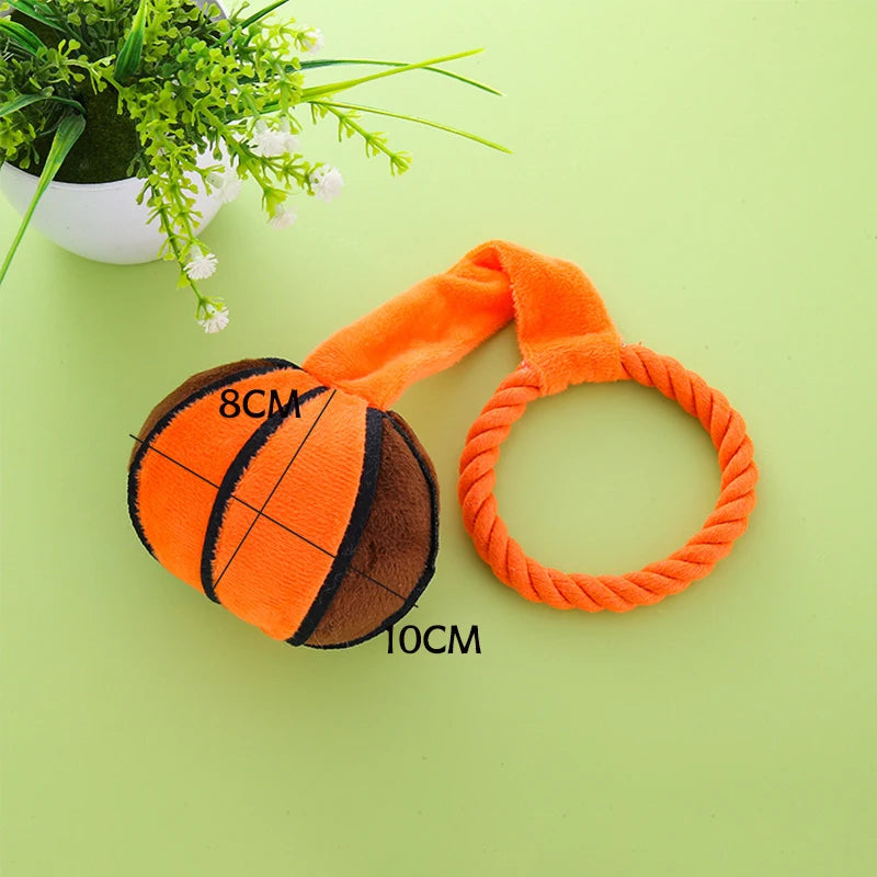 Stuffed Cotton Rope Ball Toy
