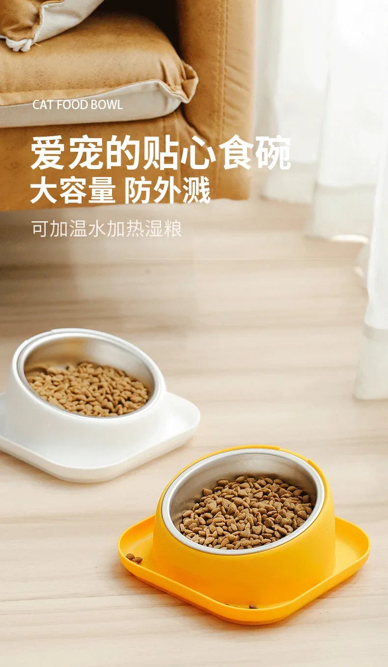 Anti-Spill Cat Dog Bowl