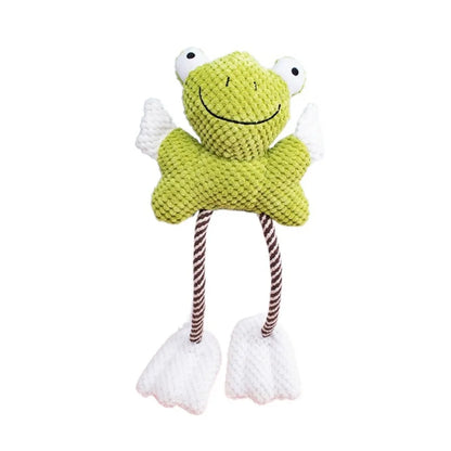 Duck Frog Plush Chew Toy
