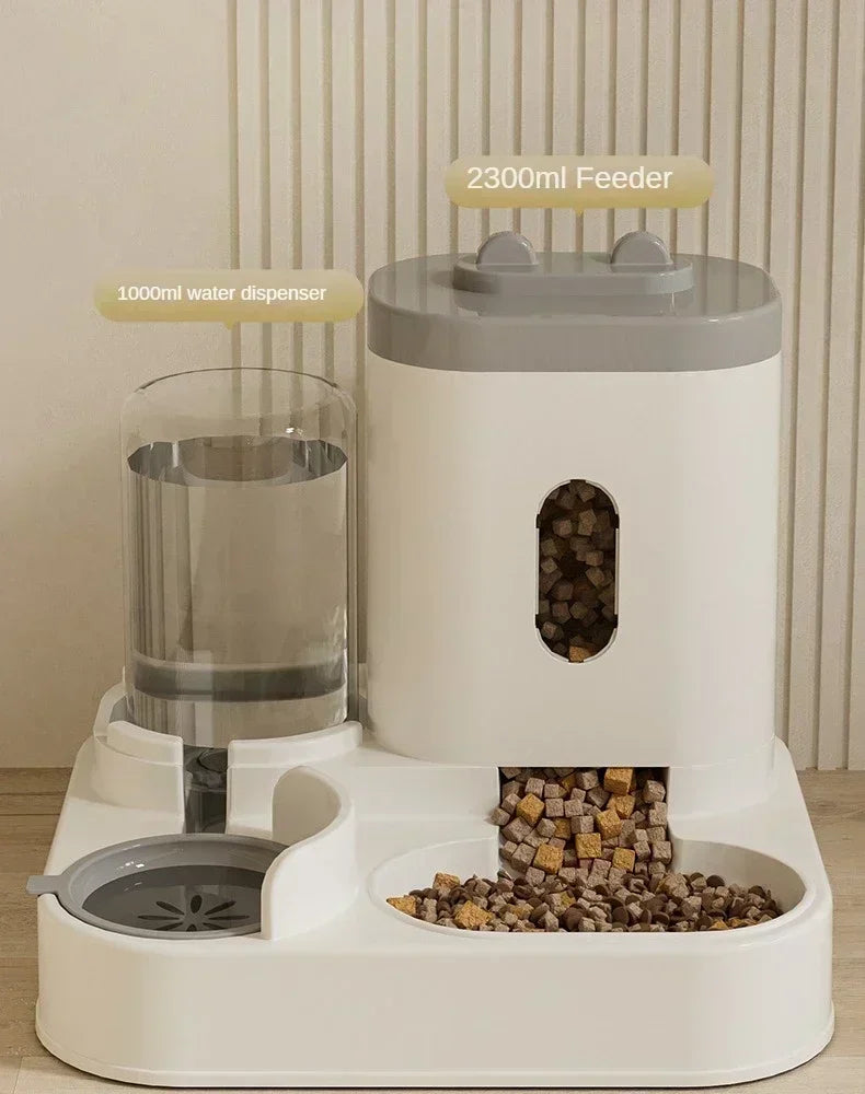 Automatic Pet Feeder Fountain