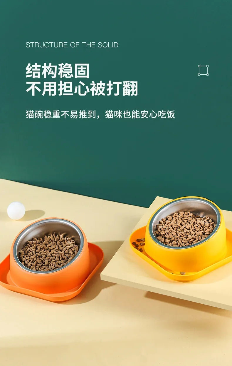 Anti-Spill Cat Dog Bowl