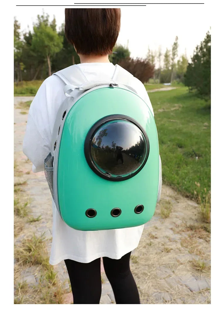 Astronaut Bubble Cat Backpack