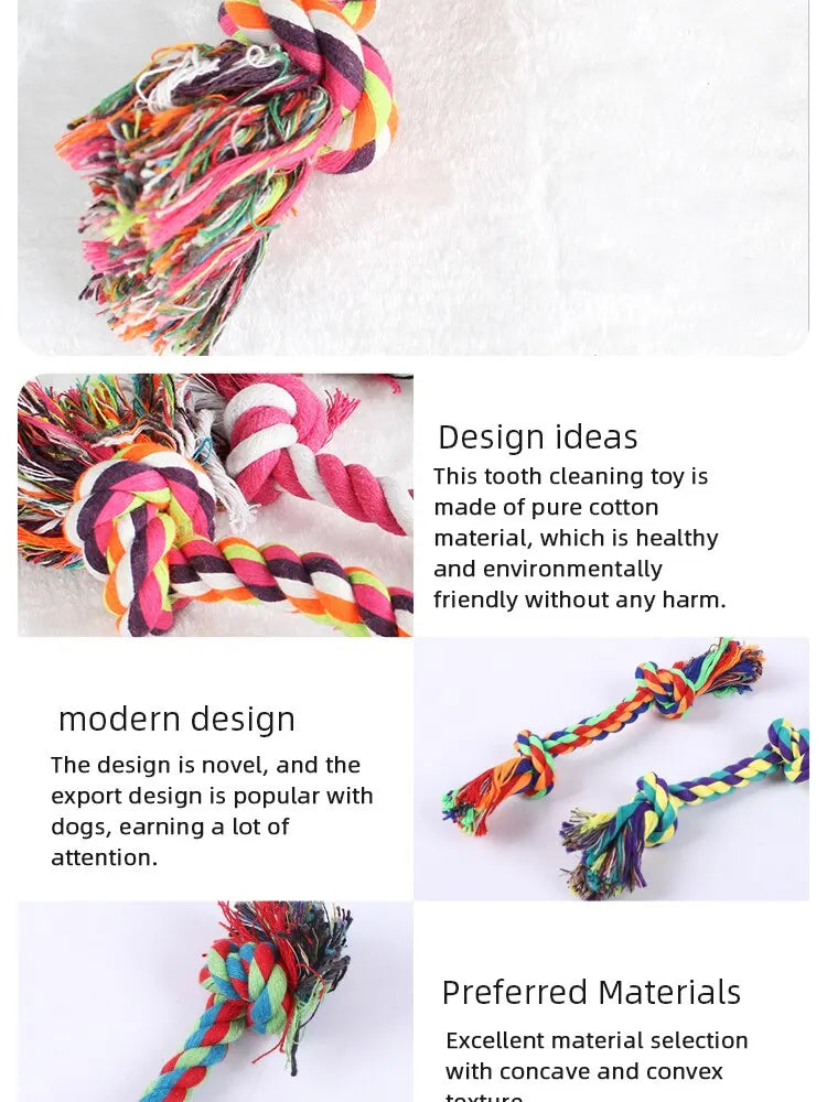 Cotton Rope Molar Dog Toy