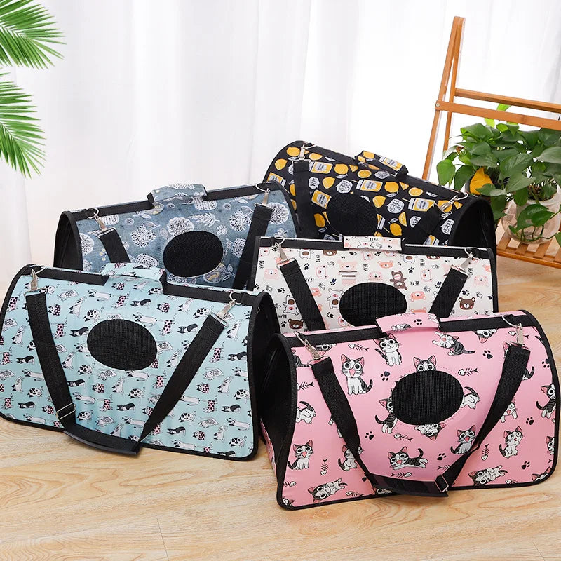 Portable Cat Travel Carrier