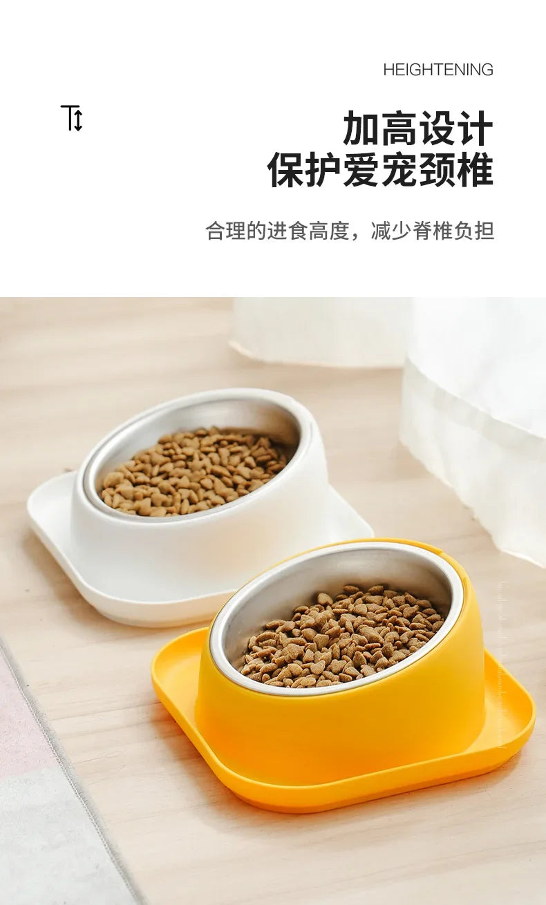 Anti-Spill Cat Dog Bowl