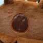 Plush Capybara Backpack Bag
