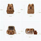 Plush Capybara Backpack Bag