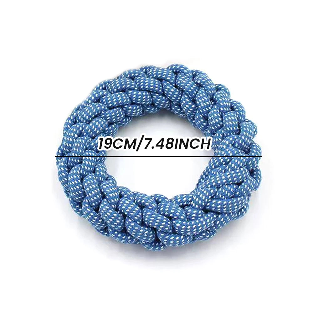 Carrot Rope Ball Dog Toy