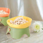Tilted Raised Cat Food Bowl